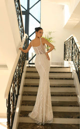 Daymor NC1080 Dress Ivory-Nude