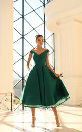 Daymor NC1089 Dress Emerald-Green