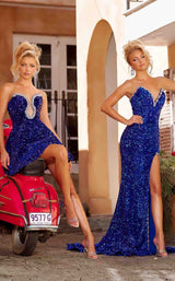 Portia and Scarlett PS202205 Dress Cobalt