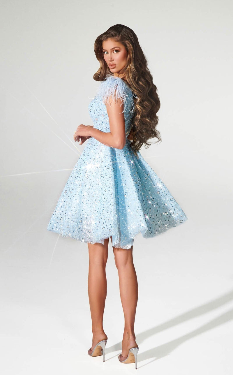 Portia and Scarlett PS21141 Dress Baby-Blue