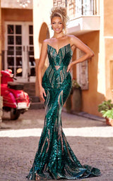 Portia and Scarlett PS24171 Dress Emerald