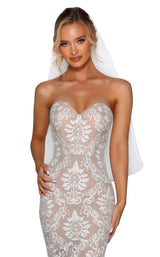 Portia and Scarlett PSB6813 Ivory/Nude