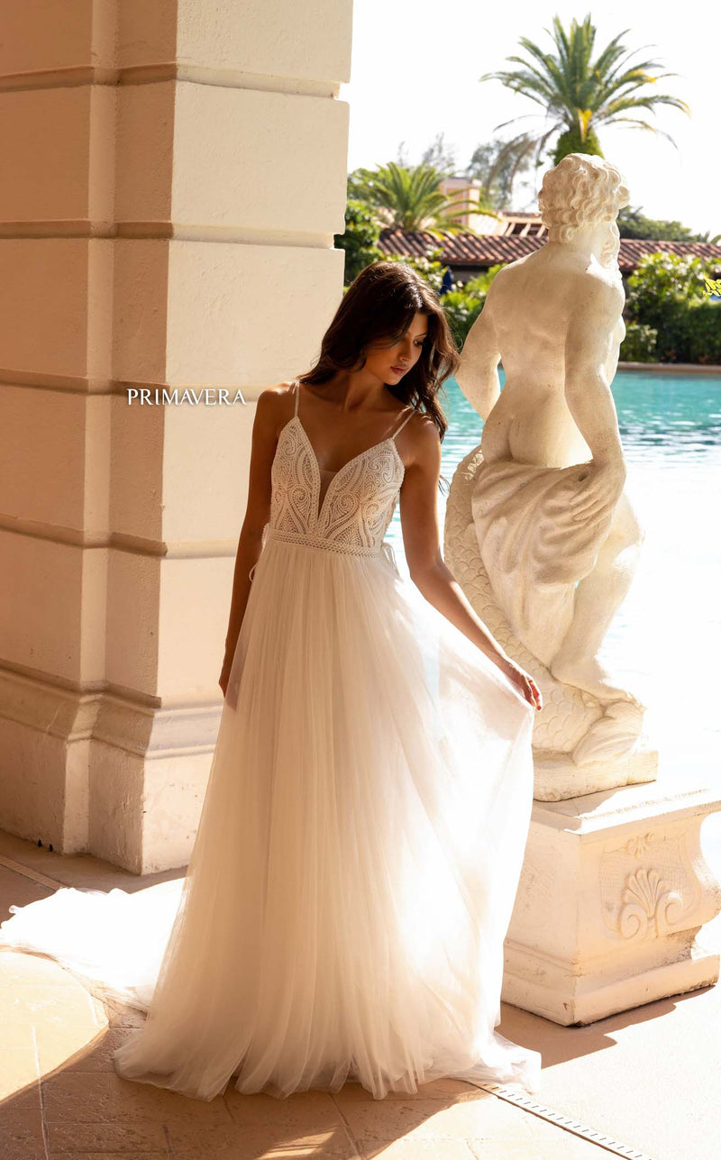 Primavera Couture 11138 Bridal Dress Ivory