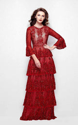 Primavera Couture 1972 Red