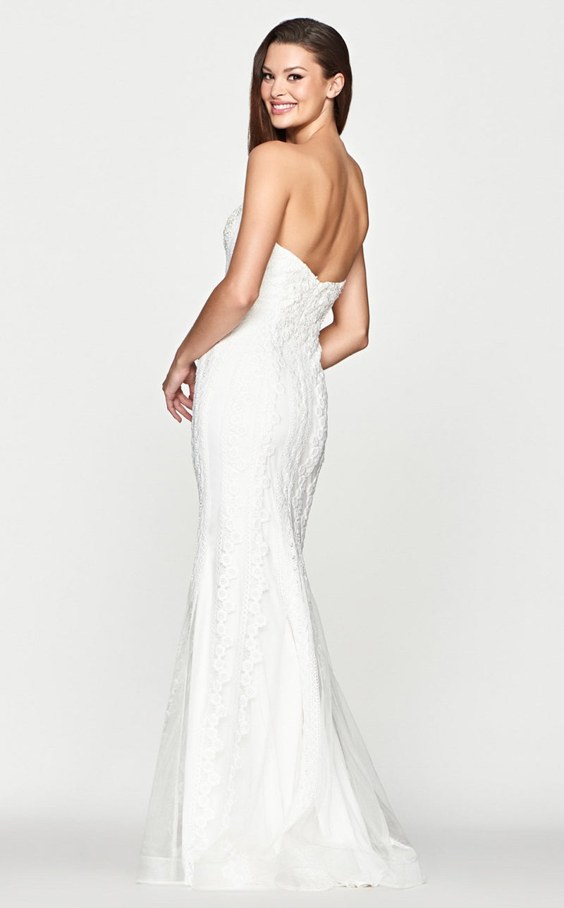 Faviana S10665 Ivory