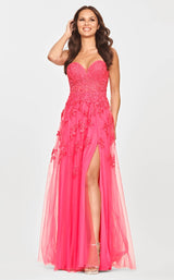 Faviana S10814 Hot Pink