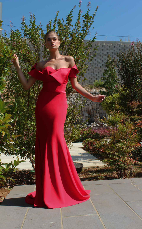 Edward Arsouni Couture SS589 Red