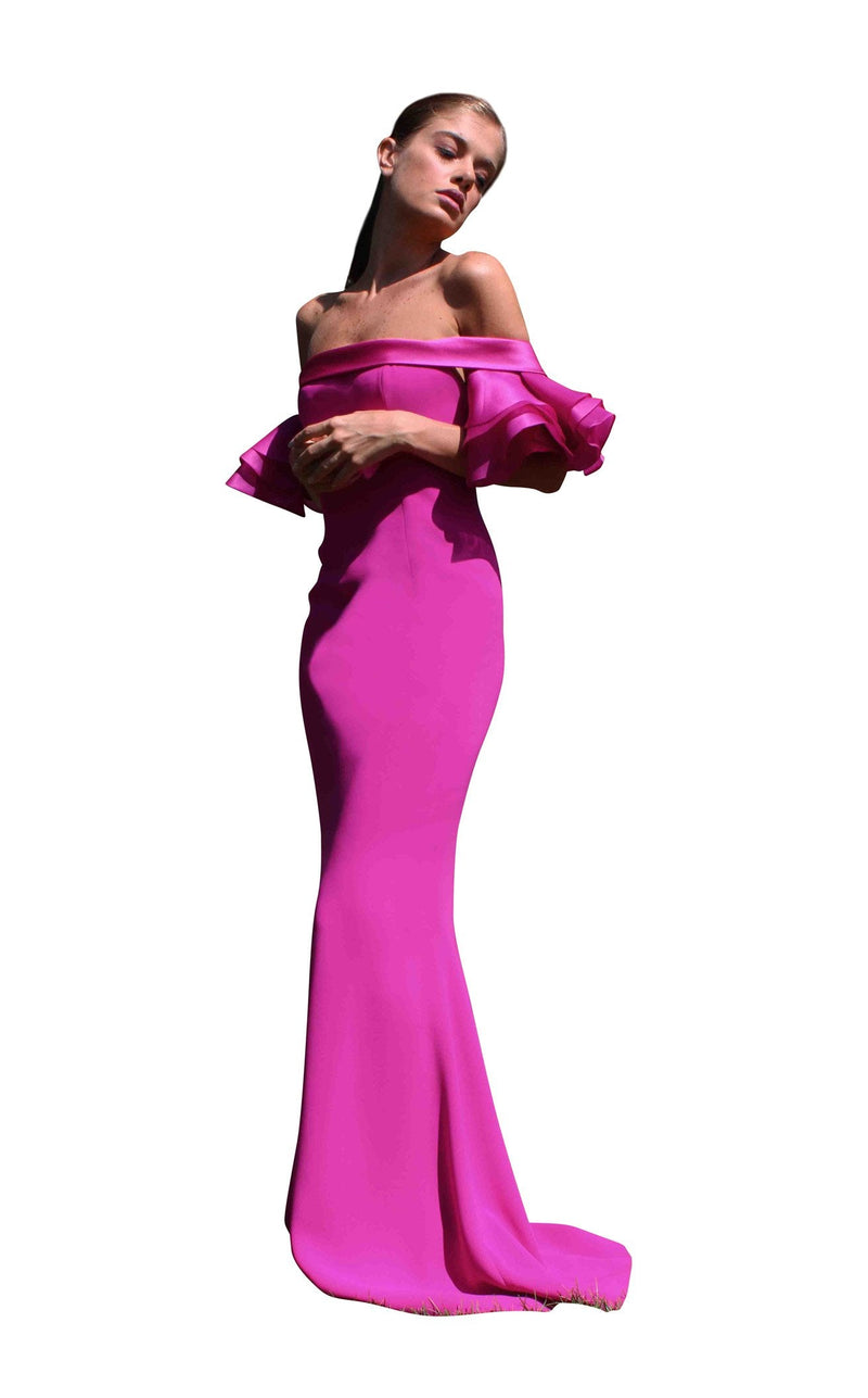 Edward Arsouni Couture SS592 Fuchsia