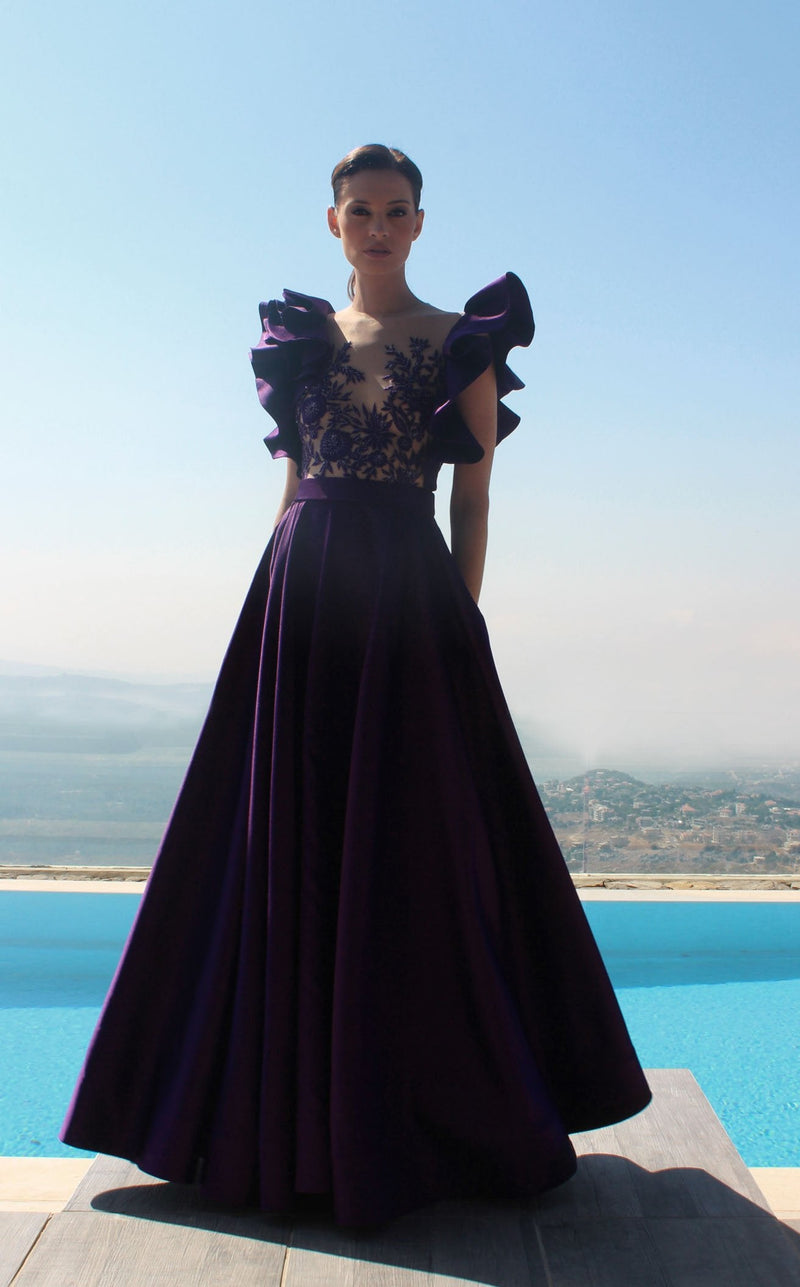 Edward Arsouni Couture SS605 Mauve