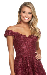 Sherri Hill 53251 Burgundy