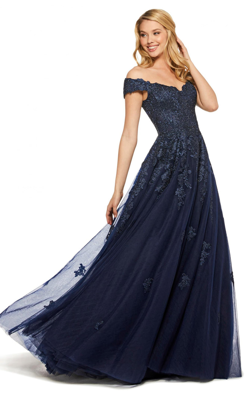 Sherri Hill 53251 Navy