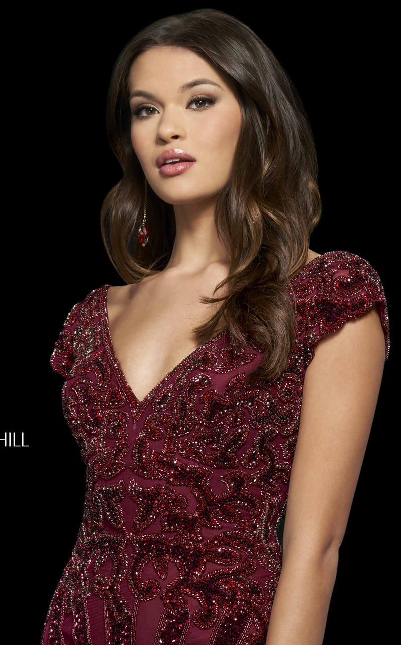 Sherri Hill 53927 Burgundy