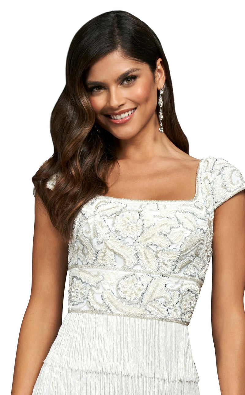 Sherri Hill 54080 Ivory/Silver