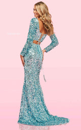 Sherri Hill 54132 Light Blue