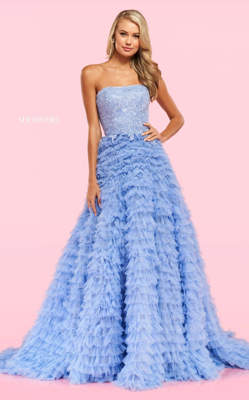 Sherri Hill 54148 Periwinkle