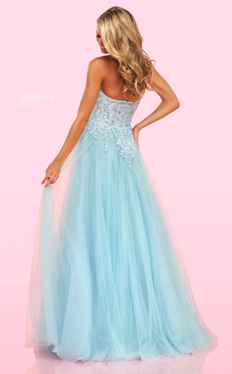 Sherri Hill 54155 Light Blue