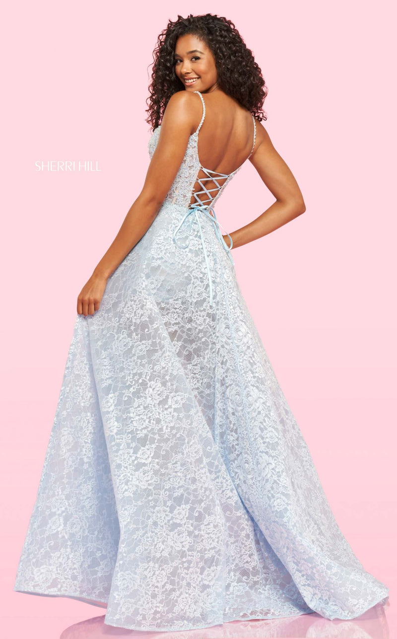 Sherri Hill 54193 Light Blue