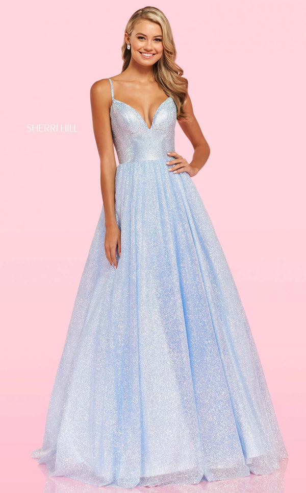 Sherri Hill 54205 Periwinkle