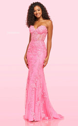 Sherri Hill 54227 Bright Pink