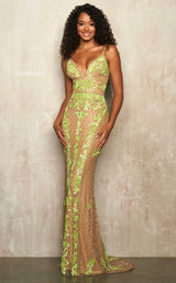 Sherri Hill 54237 Neon-Green