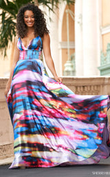 Sherri Hill 54290 Multi-Print