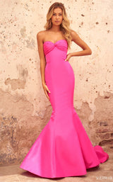 Sherri Hill 54876 Bright Pink