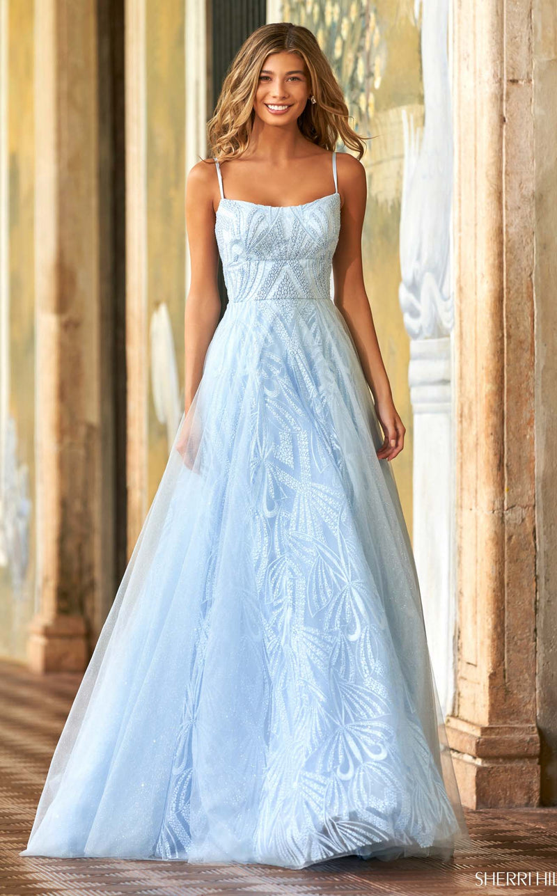 Sherri Hill 54917 Light Blue