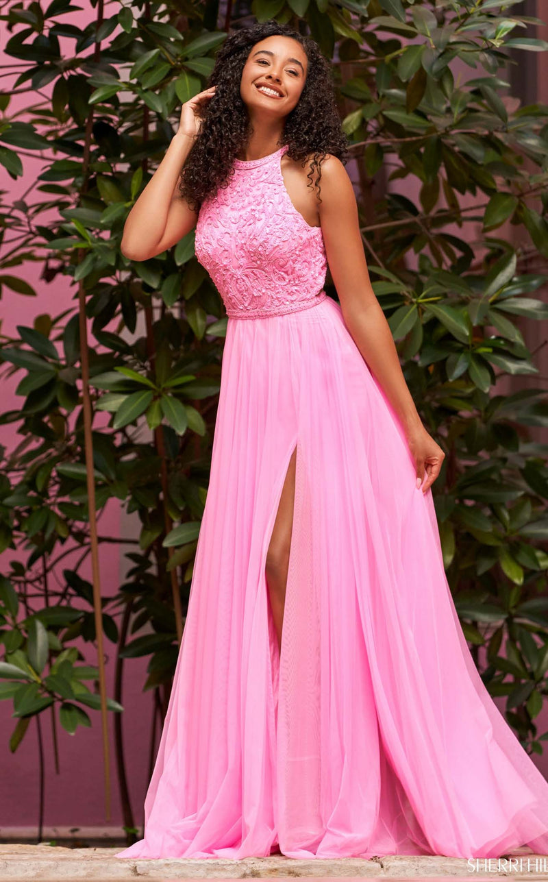 Sherri Hill 54933 Candy Pink