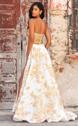 Sherri Hill 55024 Ivory/Gold