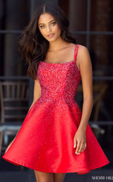 Sherri Hill 55102 Red