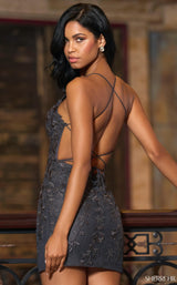 Sherri Hill 55111 Gunmetal