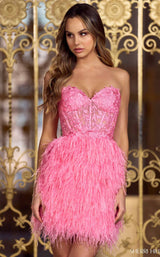 Sherri Hill 55179 Bright Pink