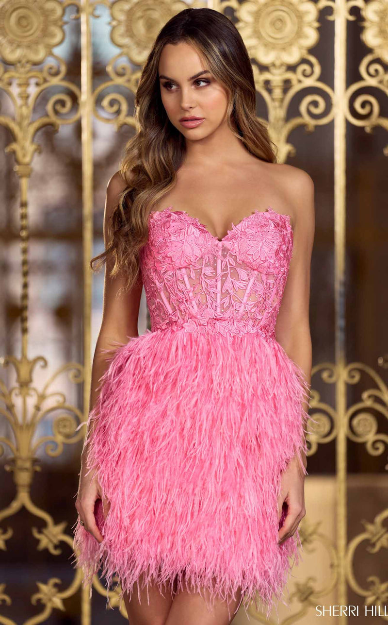 Sherri Hill 55179 Bright Pink