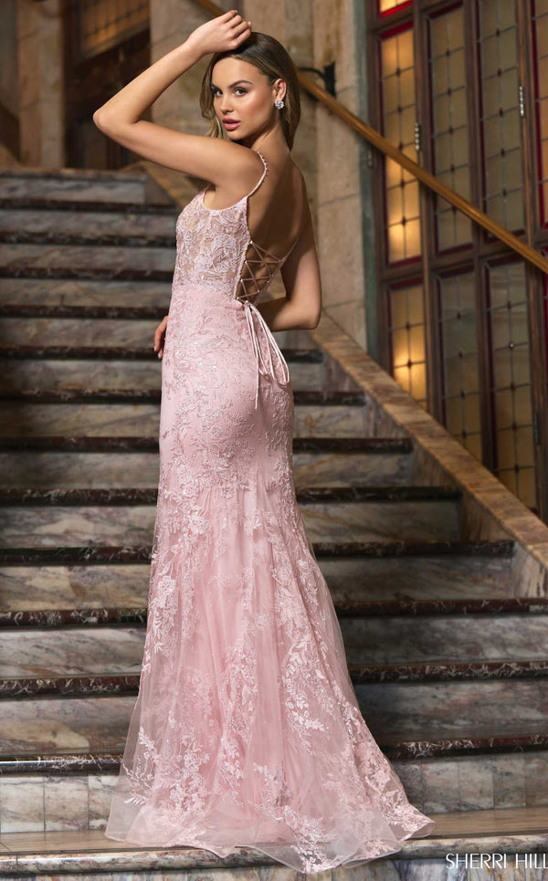 Sherri Hill 55200 Pink