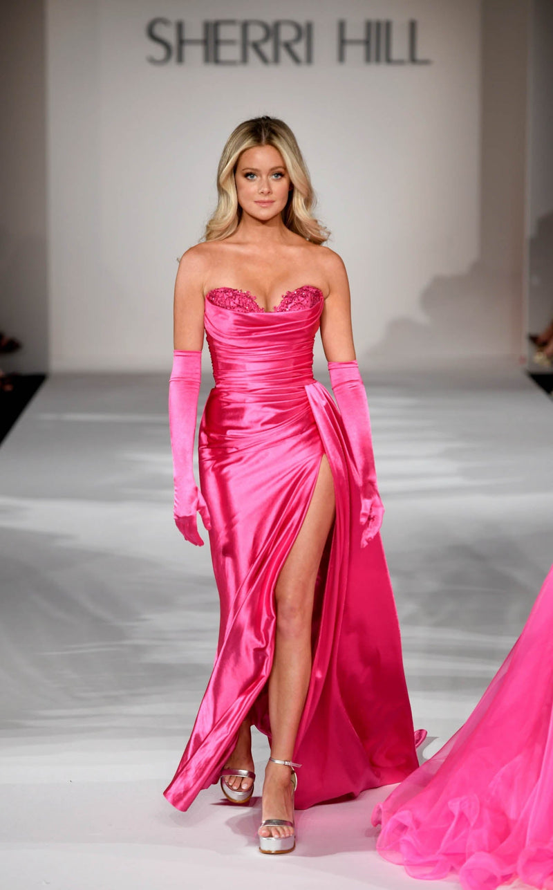 Sherri Hill 55230 Fuchsia