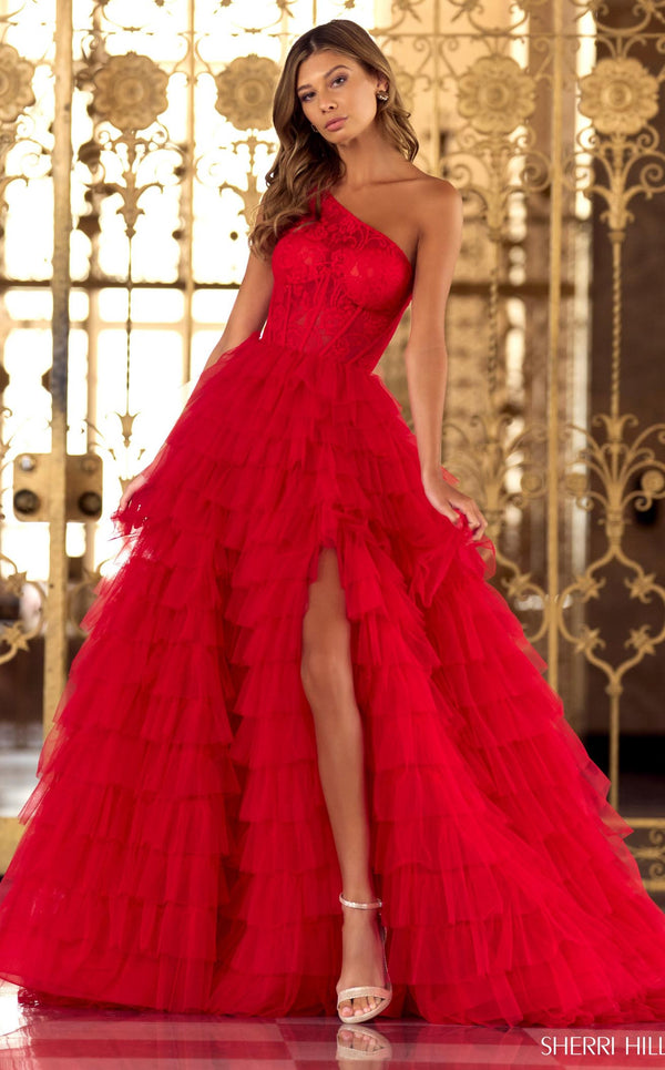 Sherri Hill 55256 Red