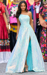 Sherri Hill 55342 Aqua