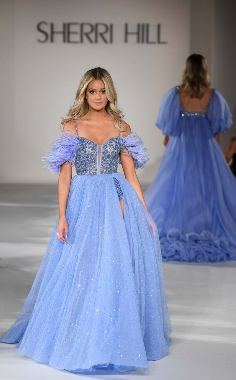 Sherri Hill 55361 Periwinkle