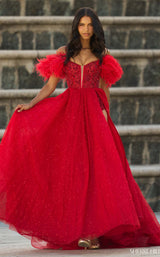 Sherri Hill 55361 Red