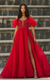 Sherri Hill 55361 Red