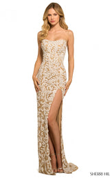 Sherri Hill 55368 Ivory/Nude