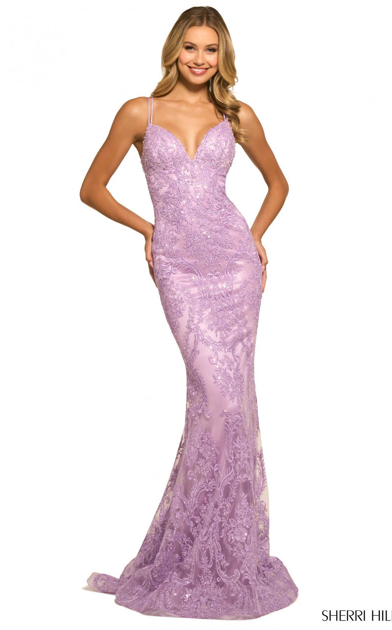 Sherri Hill 55394 Lilac