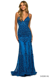 Sherri Hill 55515 Peacock