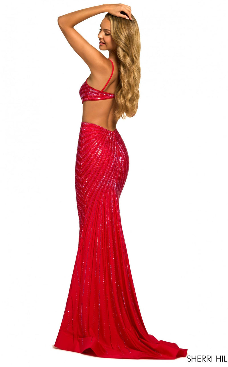 Sherri Hill 55518 Red