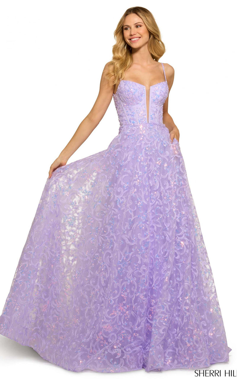 Sherri Hill 55534 Lilac