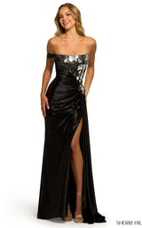 Sherri Hill 55535 Black