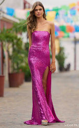 Sherri Hill 55548 Fuchsia