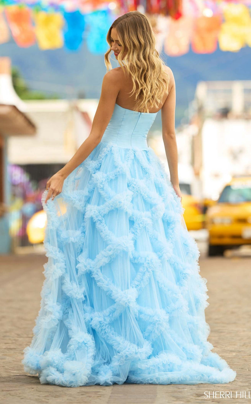 Sherri Hill 55598 Light Blue