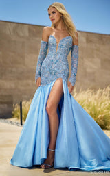 Sherri Hill 55637 Dress Light-Blue