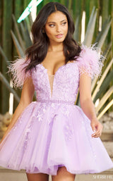 Sherri Hill 55656 Dress Lilac